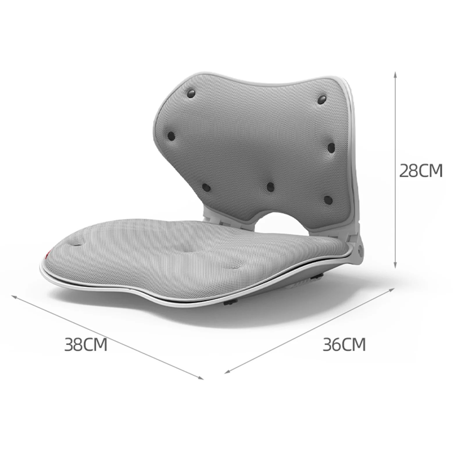 1pcs Lumbar Support Waist Pad Chair Cushion for Office Chair Car Detachable Chair Cushion Posture Corrector Back Support