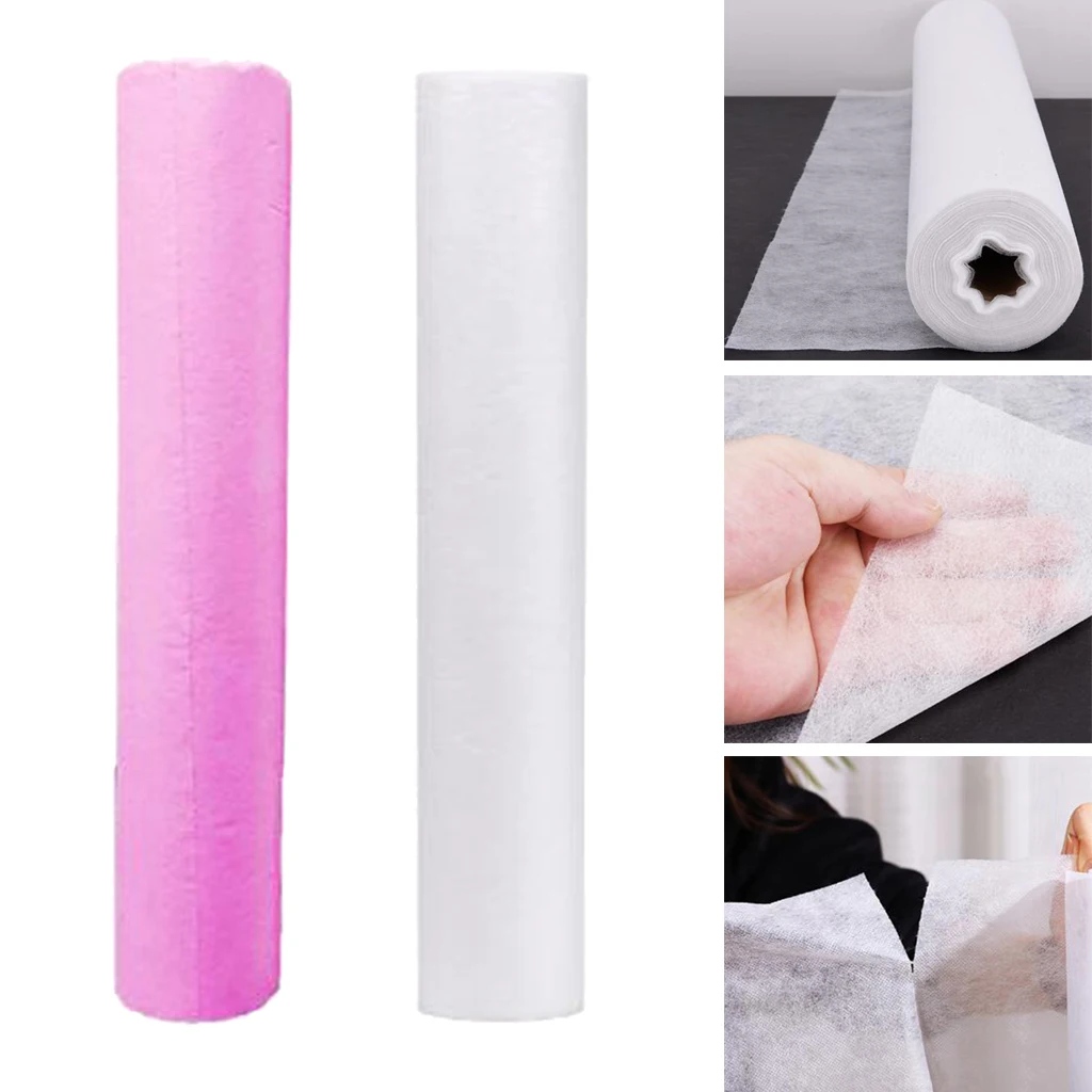 50Pcs Disposable Non-Woven Sheet, Salon Beauty Facial Bed Cover Roll for SPA