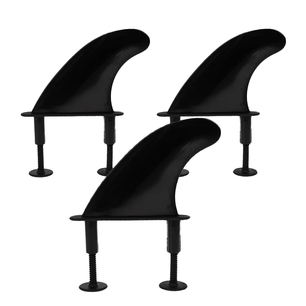 3Set Soft Top Surf Fin for Surfboard Softboard and   Stand Up Paddle Board