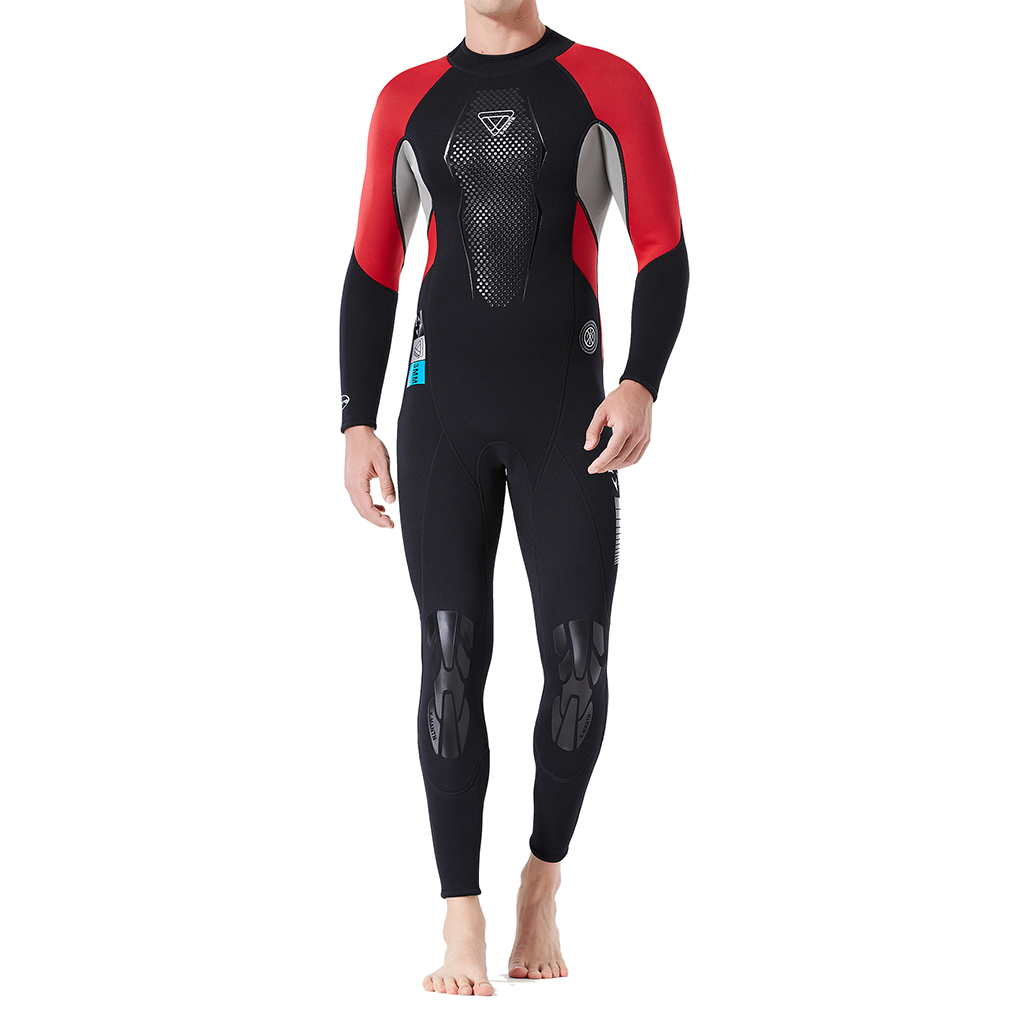 Men`s Wetsuit Full Body Suit Thermal Swimsuit for Water Sports Various Sizes Scuba Diving Wetsuit