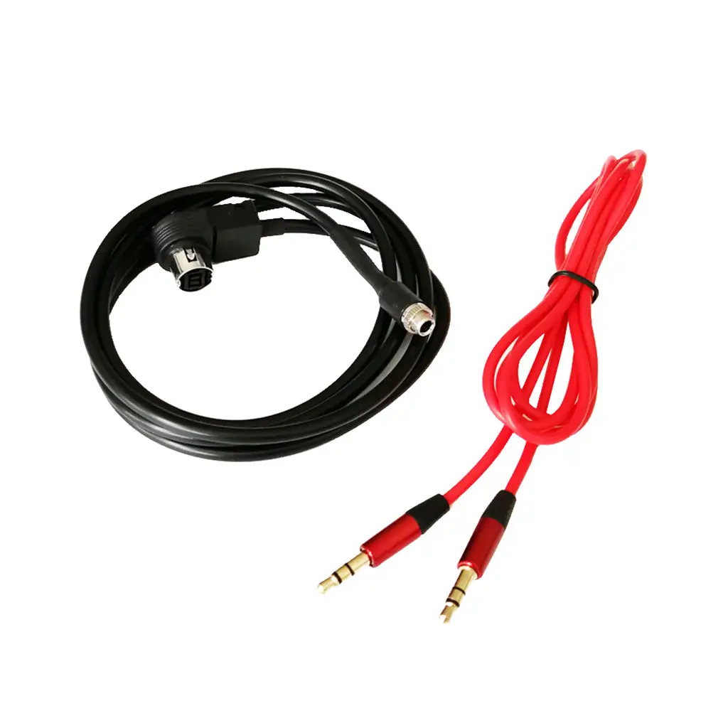 Car 3.5mm Aux Audio Adapter Cable for JVC  CD -U58 PD100 U57 U29