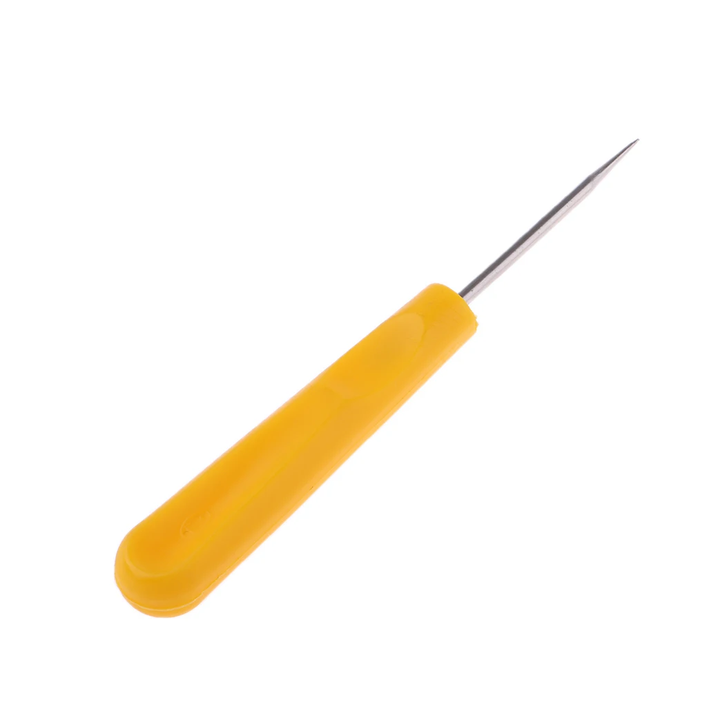 Stringing Awl for Badminton Tennis Racket Racquet String Guiding - Yellow