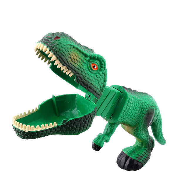 Crianças brinquedo dinossauro brinquedos animais de plástico figuras  grabber garra jogo snapper pegar novidade crianças presente