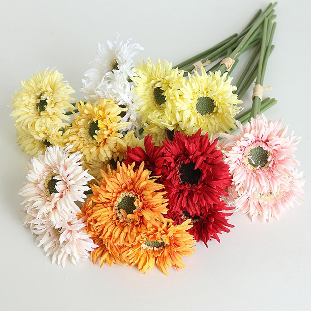 Gerbera de seda de imitación, flores decorativas para boda, Año Nuevo,  navidad, Decoraciones para el hogar, flores artificiales al por mayor|Flores  artificiales y secas| - AliExpress