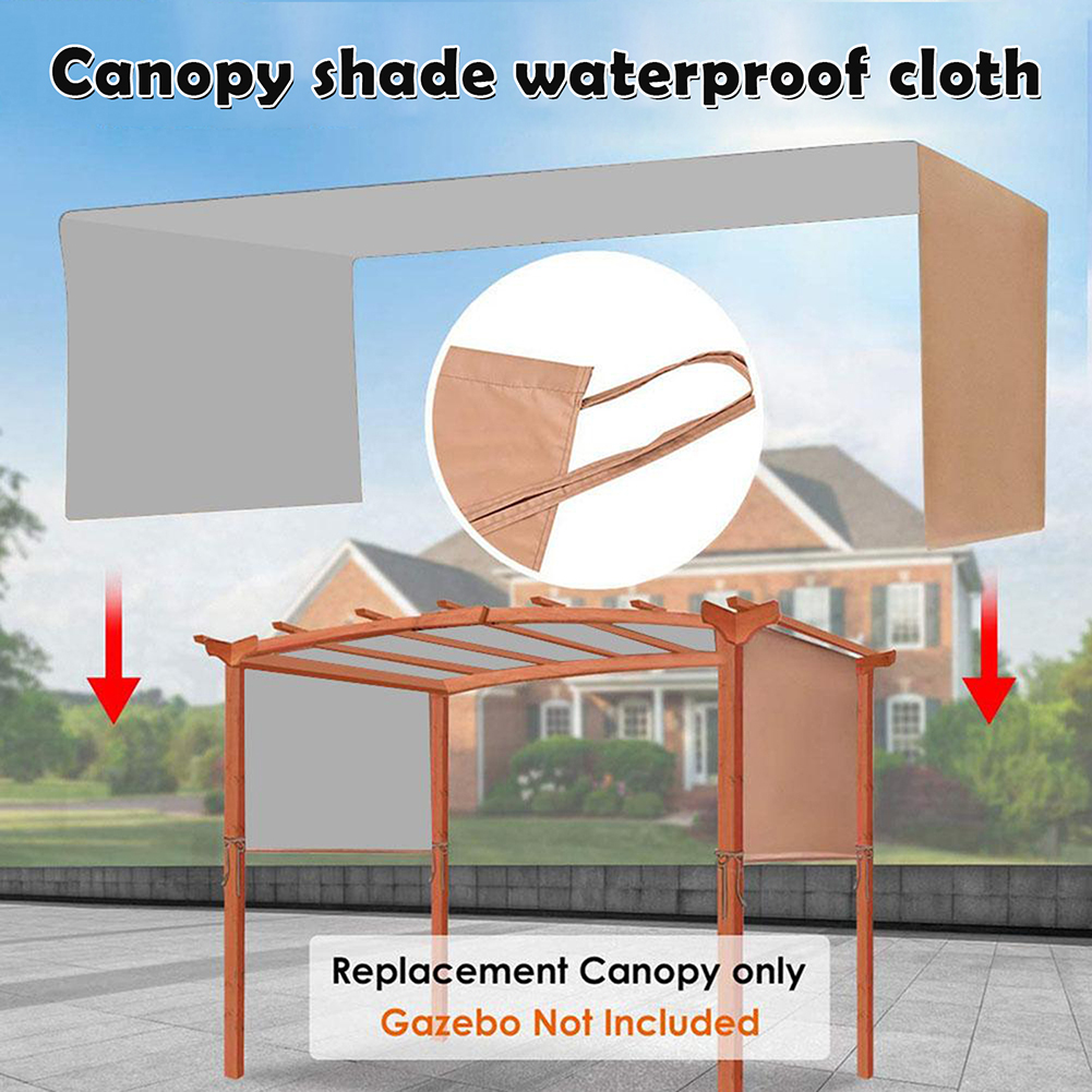 Resistente para Estruturas Pergola, Cobrir Apenas Sem Prateleiras, 5.2x 2m