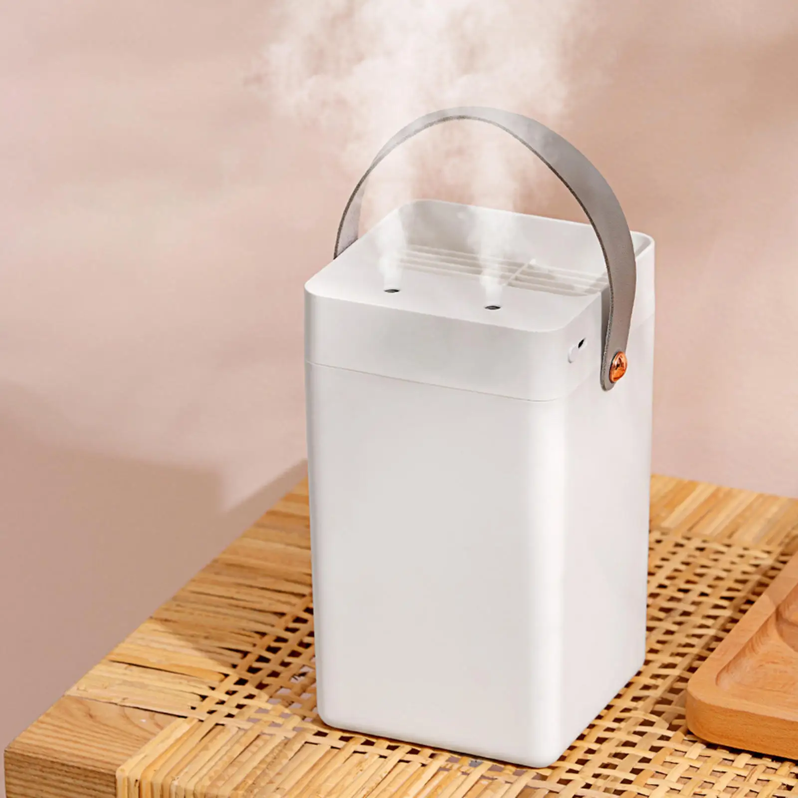 Quiet Double Nozzles Humidifier Large Capacity Nebulizing Essential Oil Diffuser Aromatherapy Cool Mist USB for Large Room Home