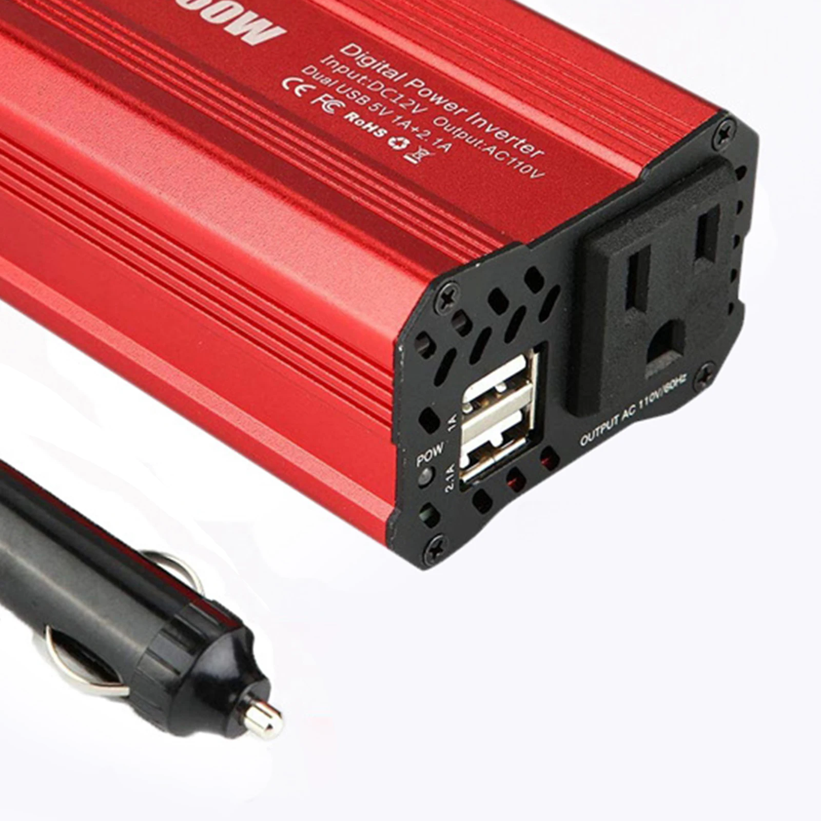 150W Car Power Inverter inversor DC 12V To AC 110V/220V 2.1A Dual USB Ports Car Charger Adapters