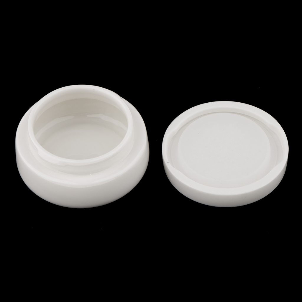 Empty Ceramic Loose Powder Makeup Case Jewelry Tea Teapot Container 50g