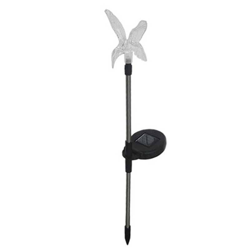 Jardim ao ar Energia Solar Borboleta Libélula Pássaro Livre Gramado Caminho Paisagem Lâmpada Js23 Led Luz 12 Energia solar led luz borboleta libélula pássaro