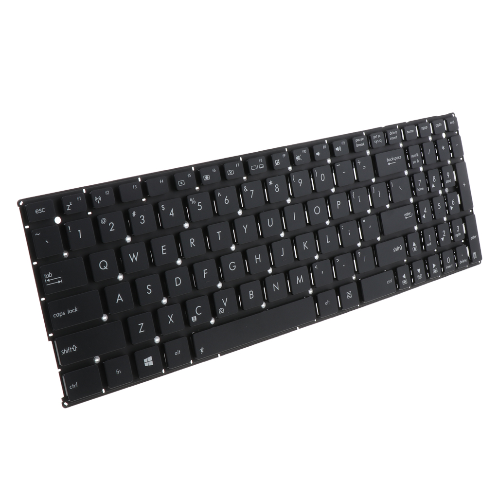 Laptop Keyboard for ASUS X555/X555L/K555/F555L, to Replace Faulty, Cracked or Broken Keyboard, Black