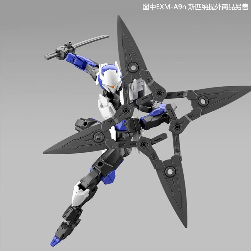 Bandai Gundam Model Kits Anime Figures 30MM Spinatio Ninja Original Type Gunpla Robot Model Action Toy Figures