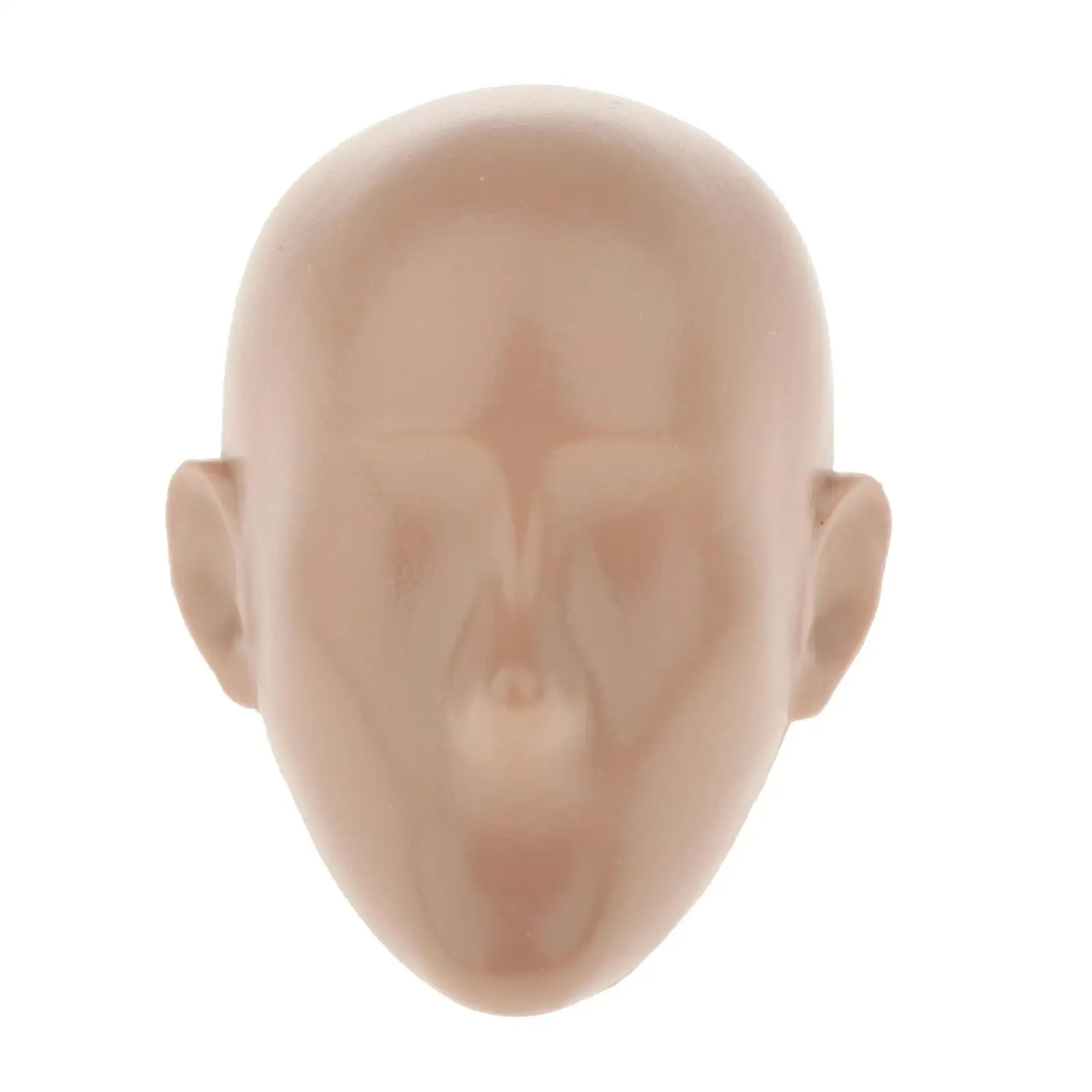 1:6 Scale Head Sculpture Carved for 12'' Action Figure Doll DIY Body Parts