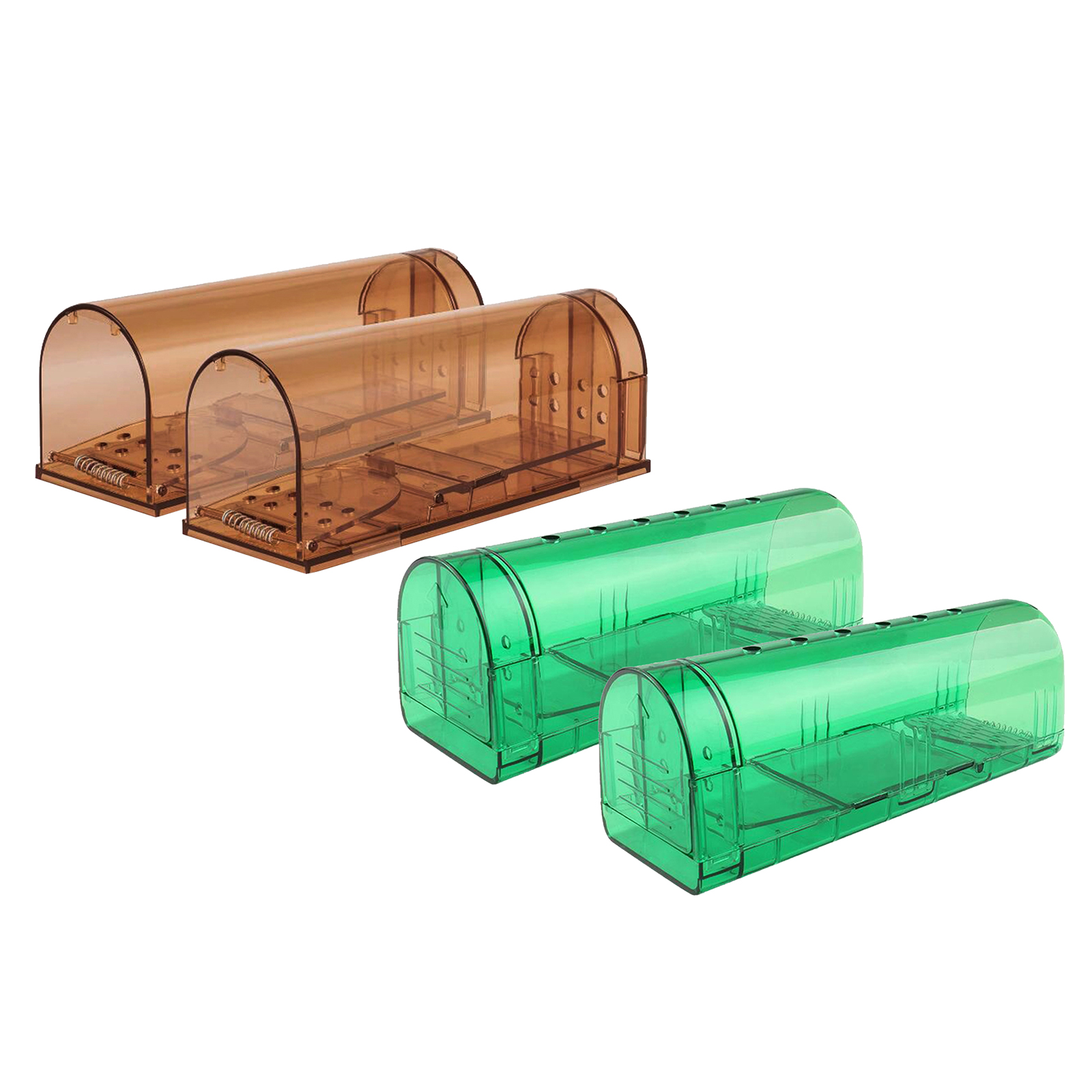 Plastic Humane Mouse Trap Rat Vermin Rodent Mice Pest Hamsters Live Catcher Cage