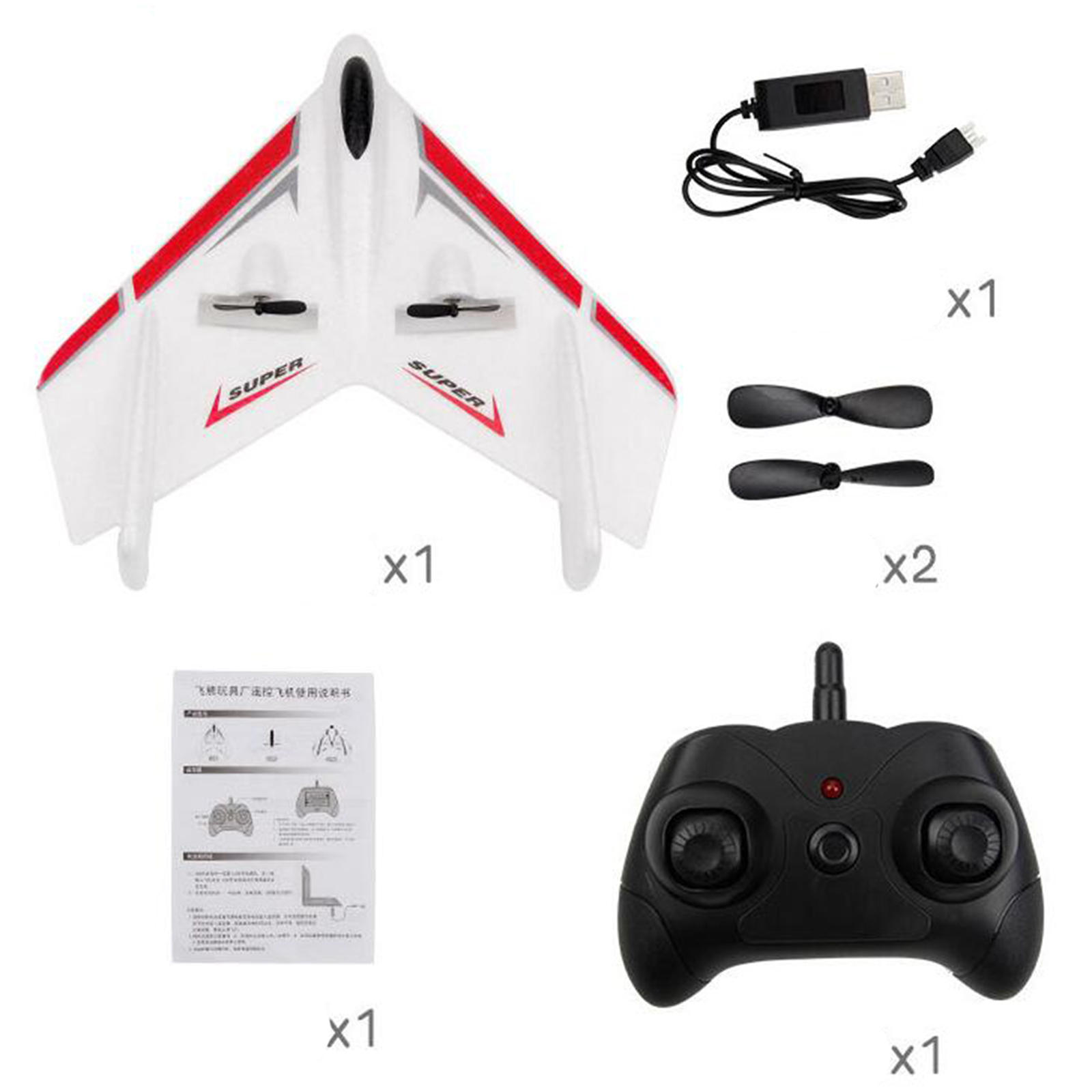 FX 601 RC Plane Remote Control Aircraft Foam Aircraft Model Beginner Kids Adults Airplane Foam Glider