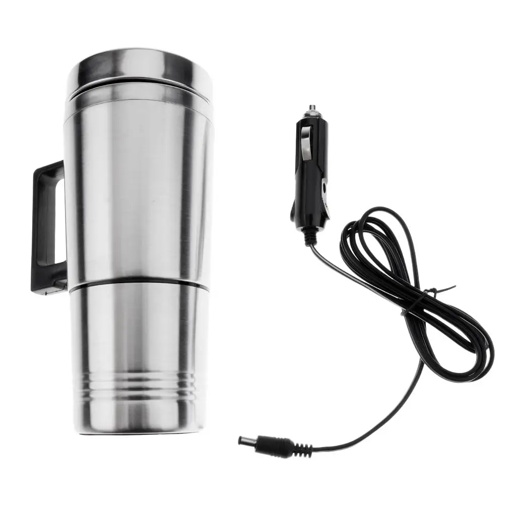 300ml 12V Car Mug Travel Cup Mug Drinking Water Heater Warmer Clean Healthy
