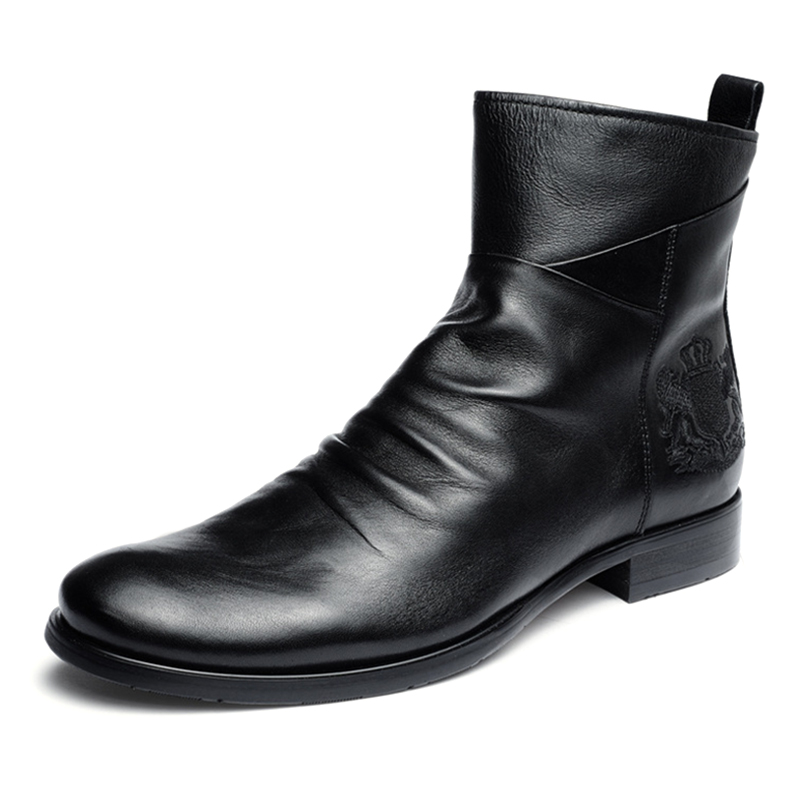 بوت چرم طبیعی آکسفورد Luxury Ankle Boots 19 H61fb2a2365824c119ef52cfdf913e4c4f