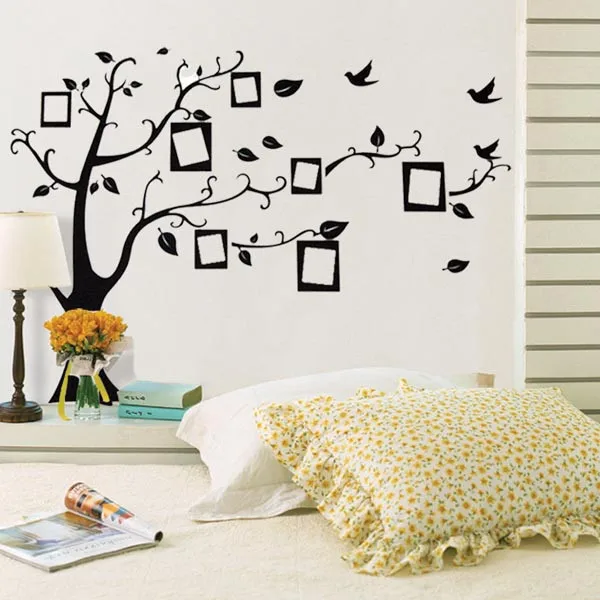 Black Tree Removable Decal Room Wall Sticker Vinyl Art Hot DIY Decor Home Family