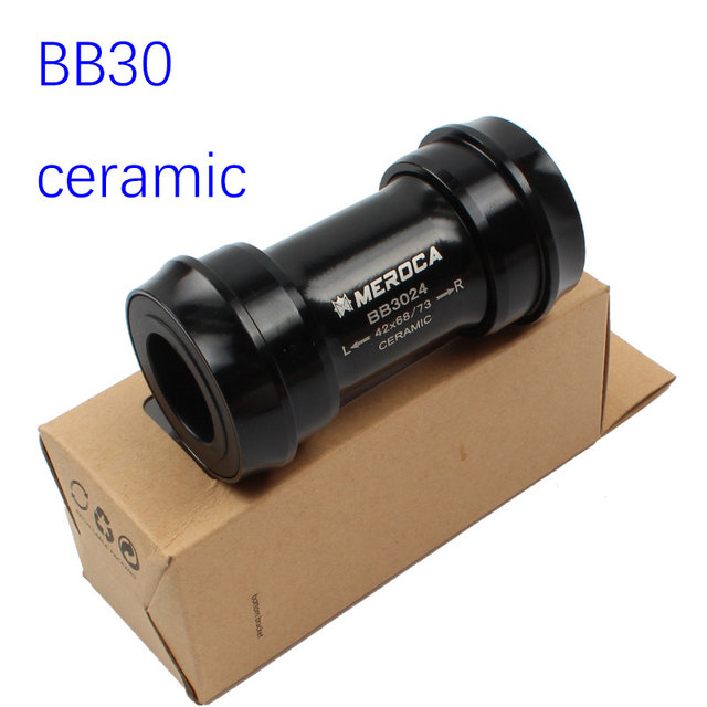 黒★ZTTO★セラミックベアリング★BB30★Φ24mm★シマノクランク用★ ZTTO BB30 24mm Bottom Brackets Ceramic Bearing Adapter