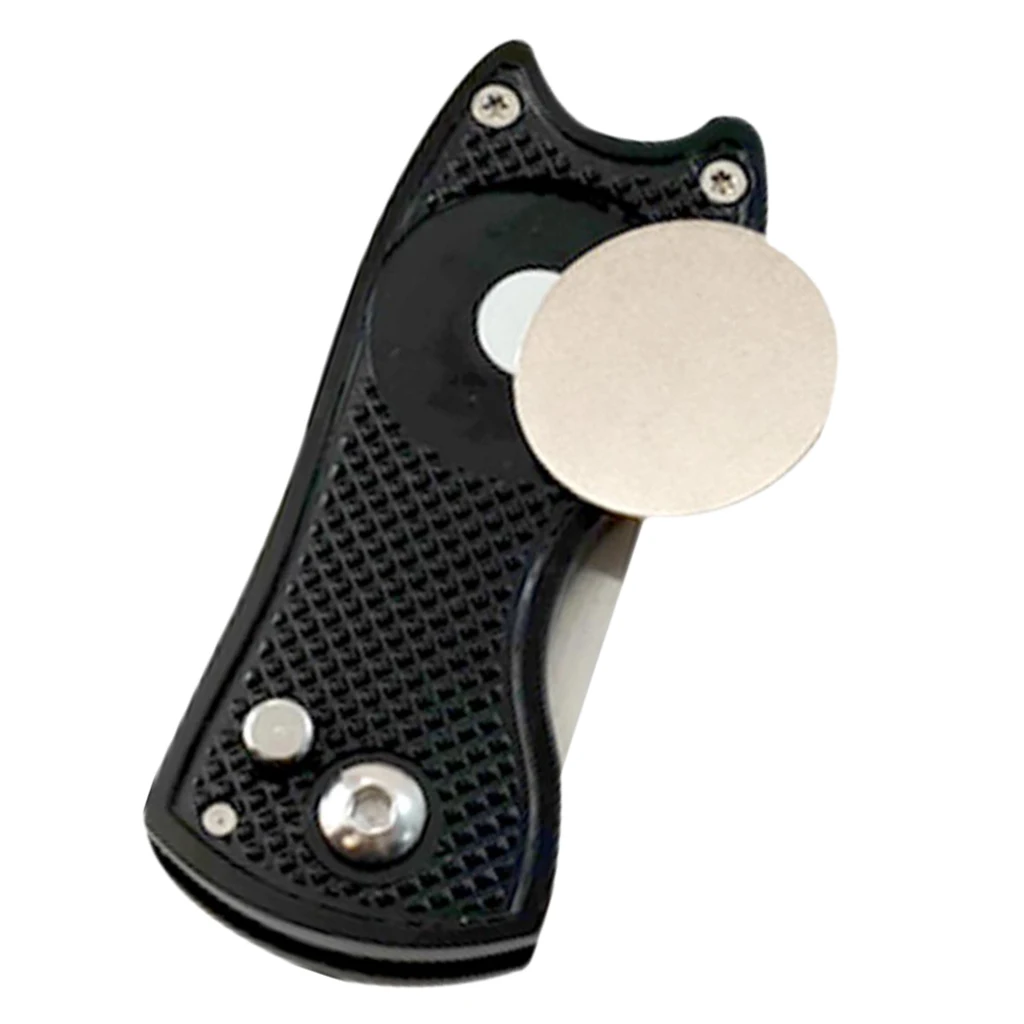 Anti-slip Portable Golf Divot Repair Prong Golf Ball Marker Practice Aids
