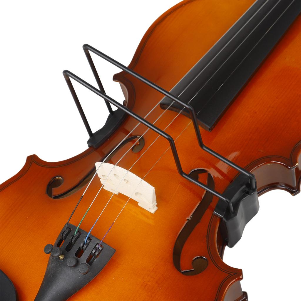 Violin Bow Corrector Fiddle Straighten Collimator Black 4/4 Size