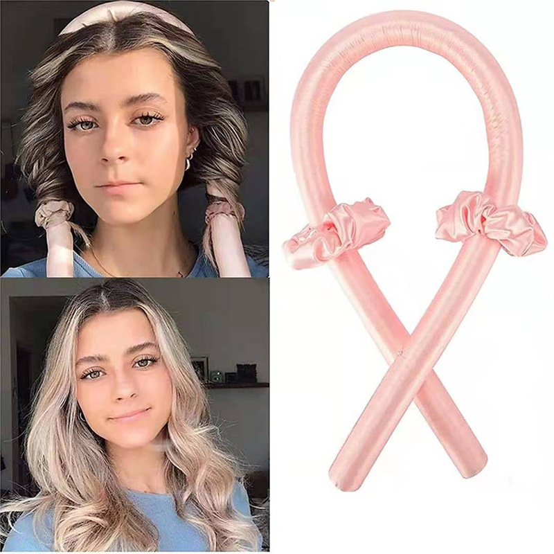Heatless Curling Rod No Heat Curls Ribbon Hair Rollers Sleeping Soft Headband Hair Curlers Diy Hair Styling Tool Hair Accessory Hair Rollers Aliexpress
