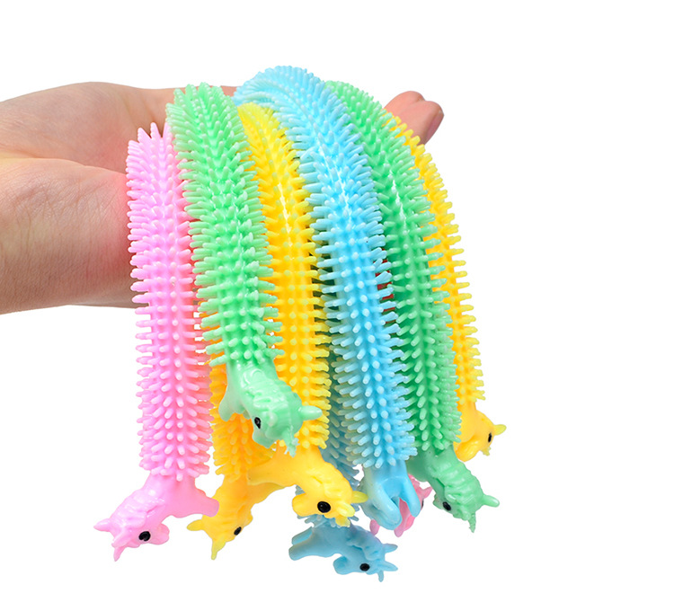 Stretch Worm Noodle Fidget Toys Sensory Anti Stress String Set_voghion.com