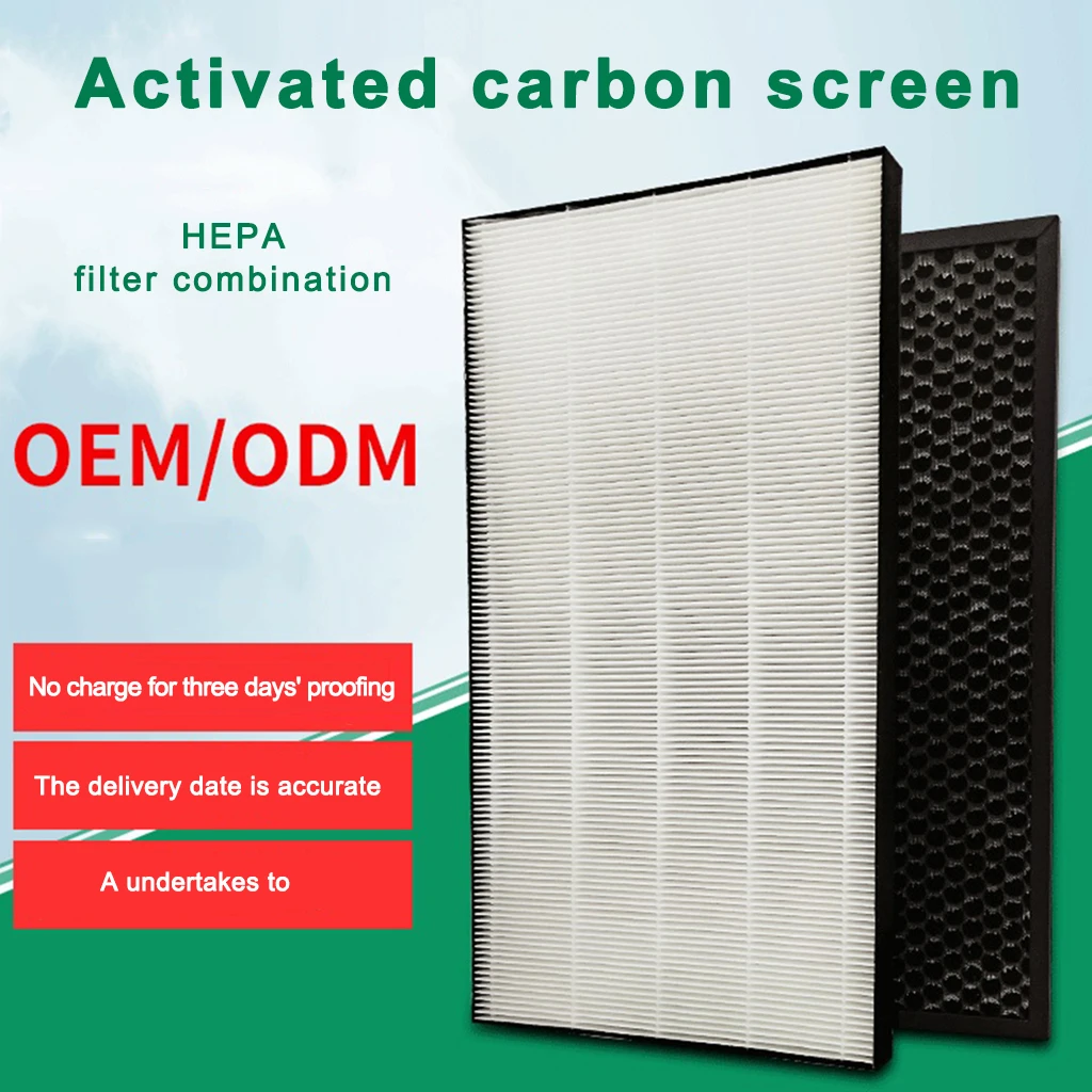 Replacement Filter for Sharp Ture Hepa Air Purifier , Activated Carbon Filter, HEPA Filter