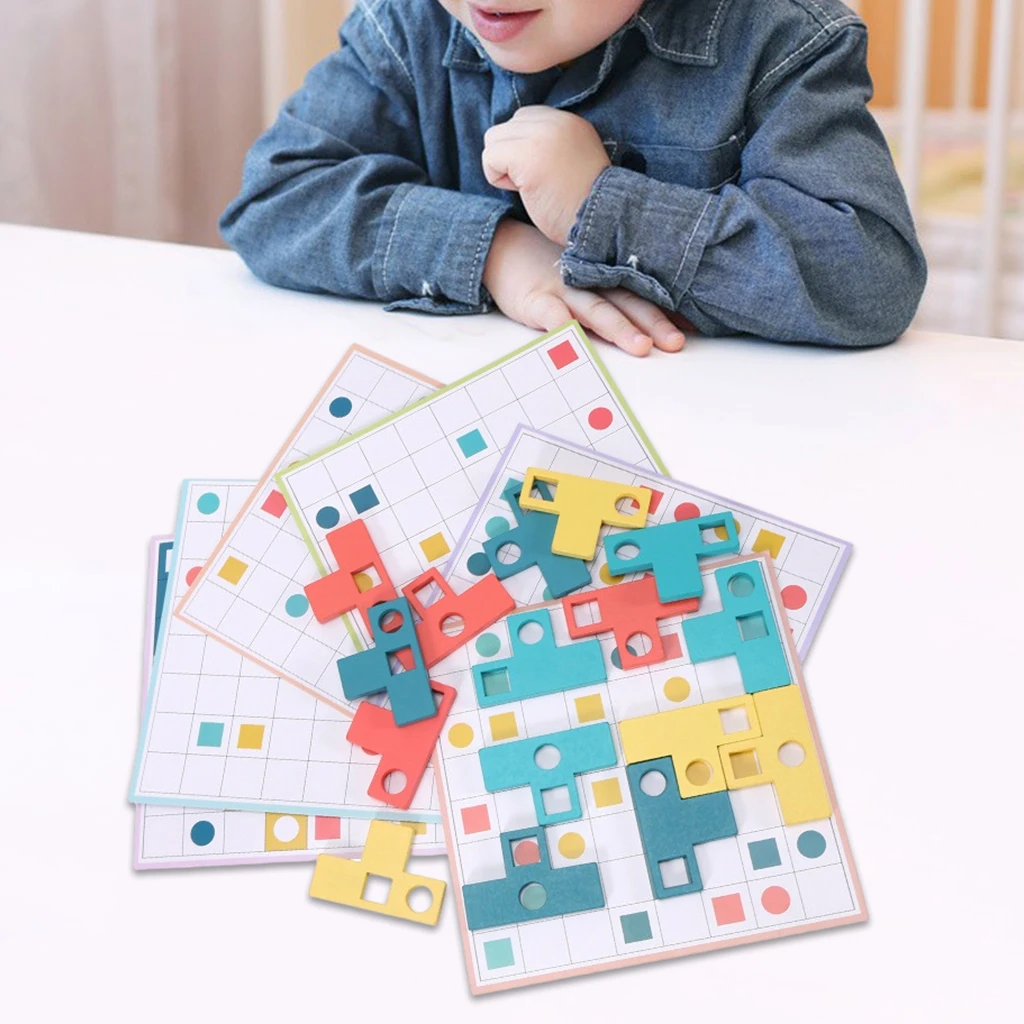 Jigsaw Board Puzzle Early Educational Toy Learning Educational for Boy Girl