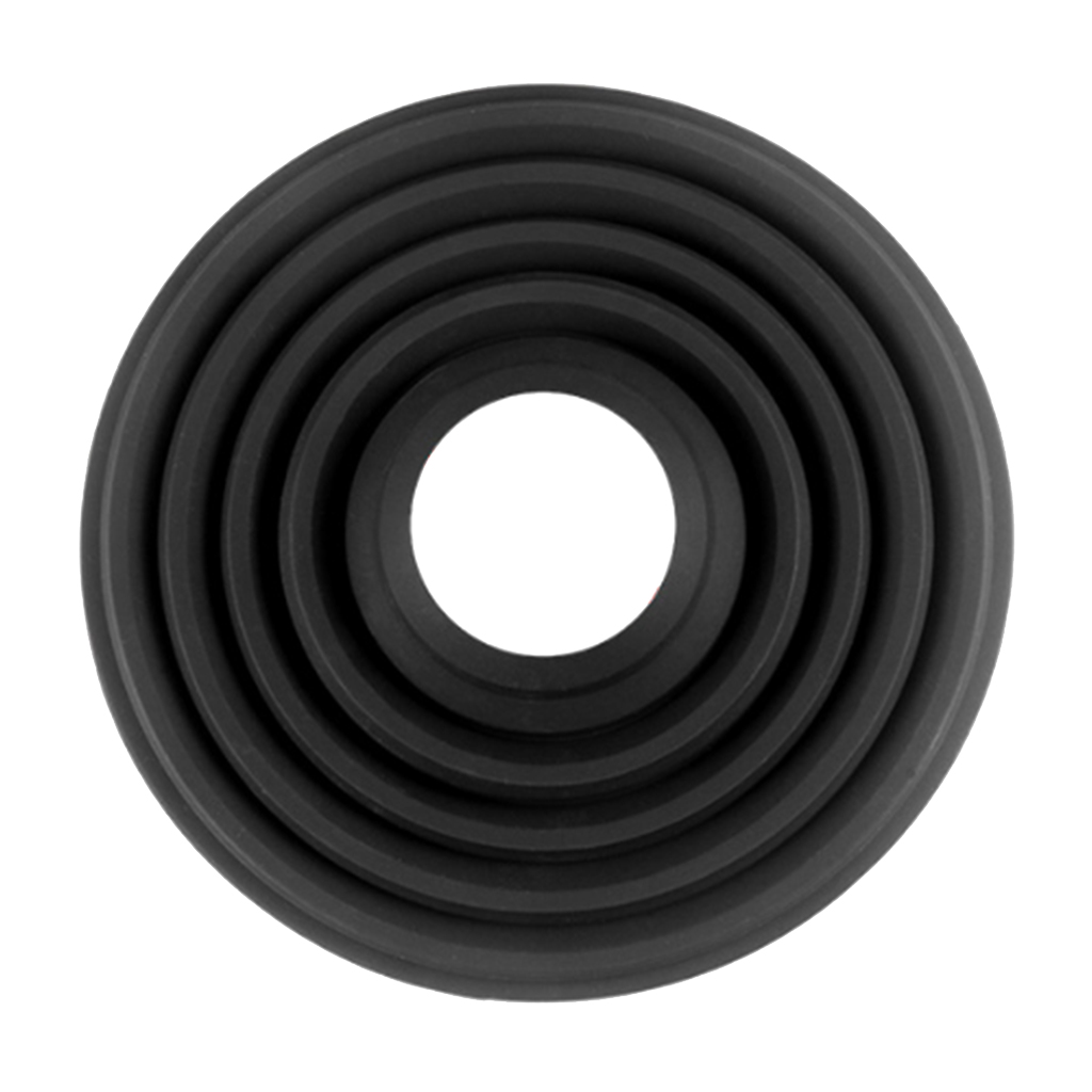 Collapsible Camera Lens Cover Hood Silicone Anti-Reflective Photographer Tools
