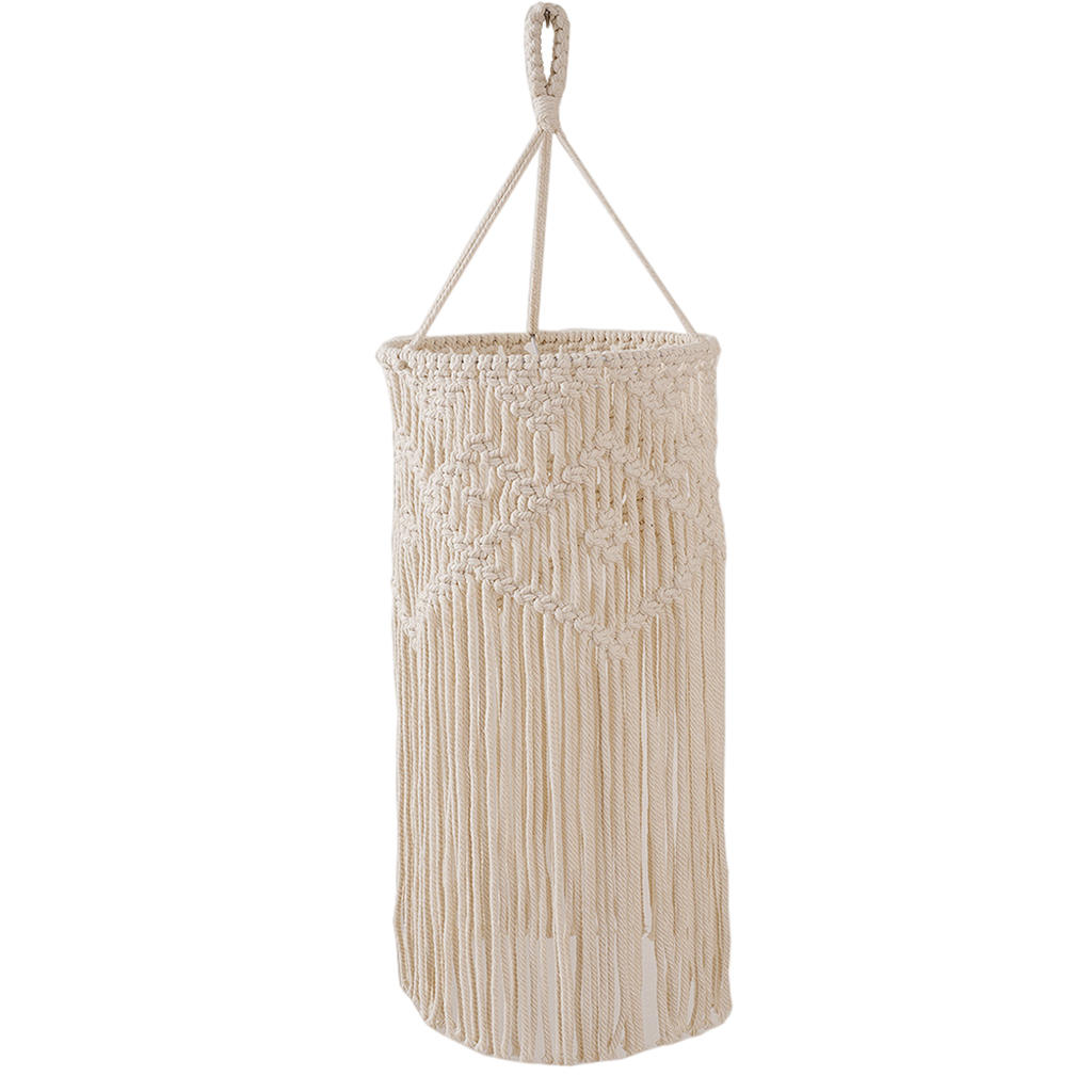 Creative Macrame Chandelier Shade Hanging Light Shade Ceiling Pendant Tassel