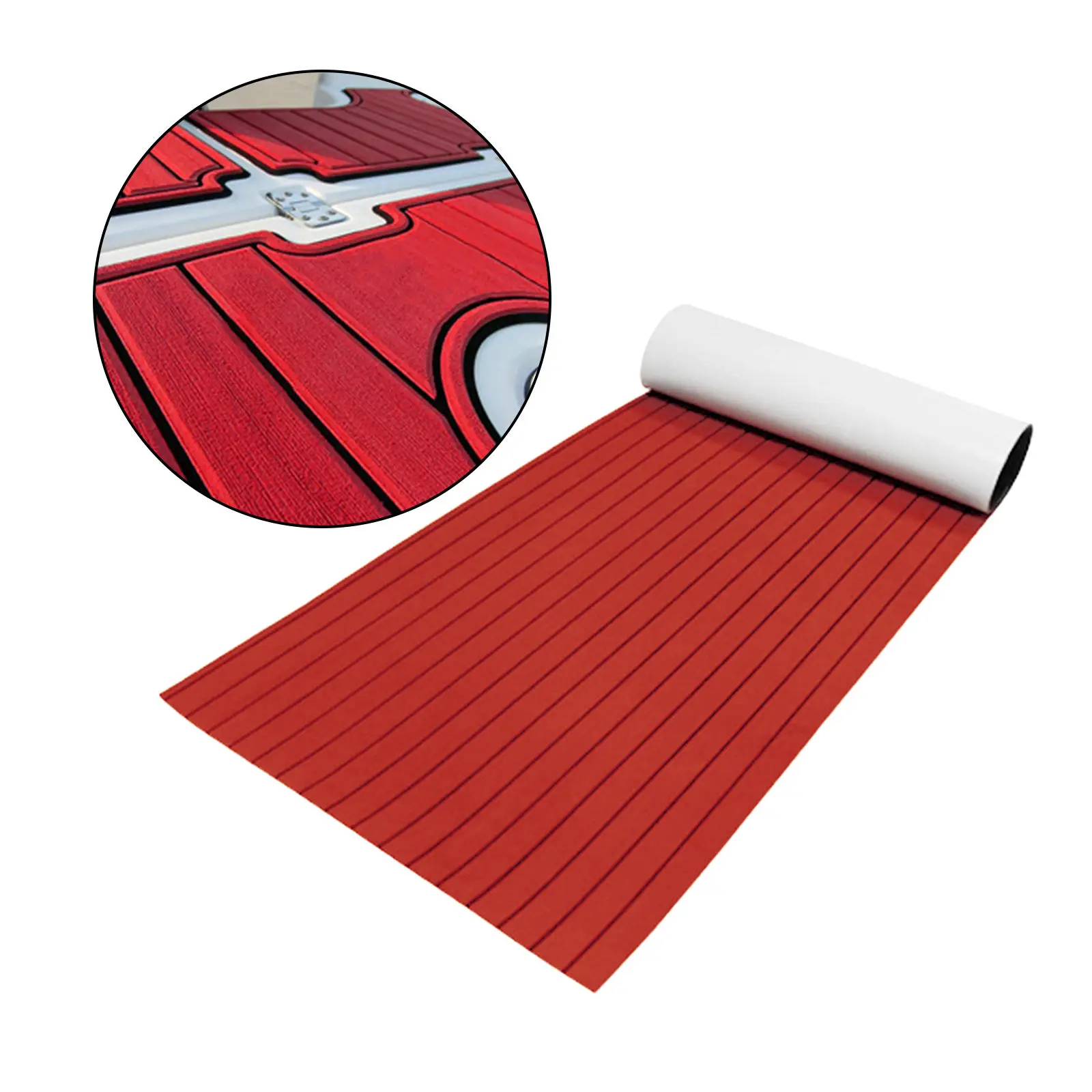 240x60cm Foam Boat Decking Sheet Non-slip Flooring Mat Carpet Pad Large