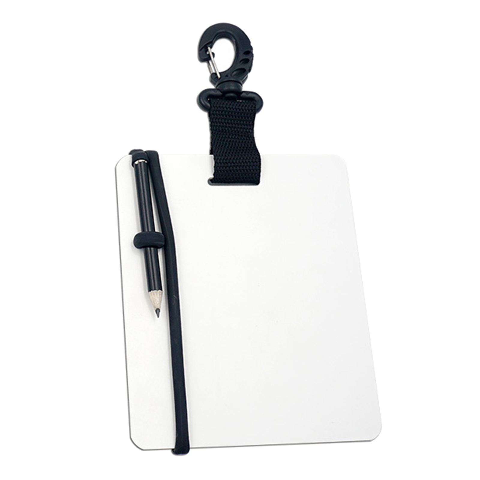 Underwater Dive Writing Slates Tablet Board with Swivel Clip - Water Sports Diving Swimming Equipments
