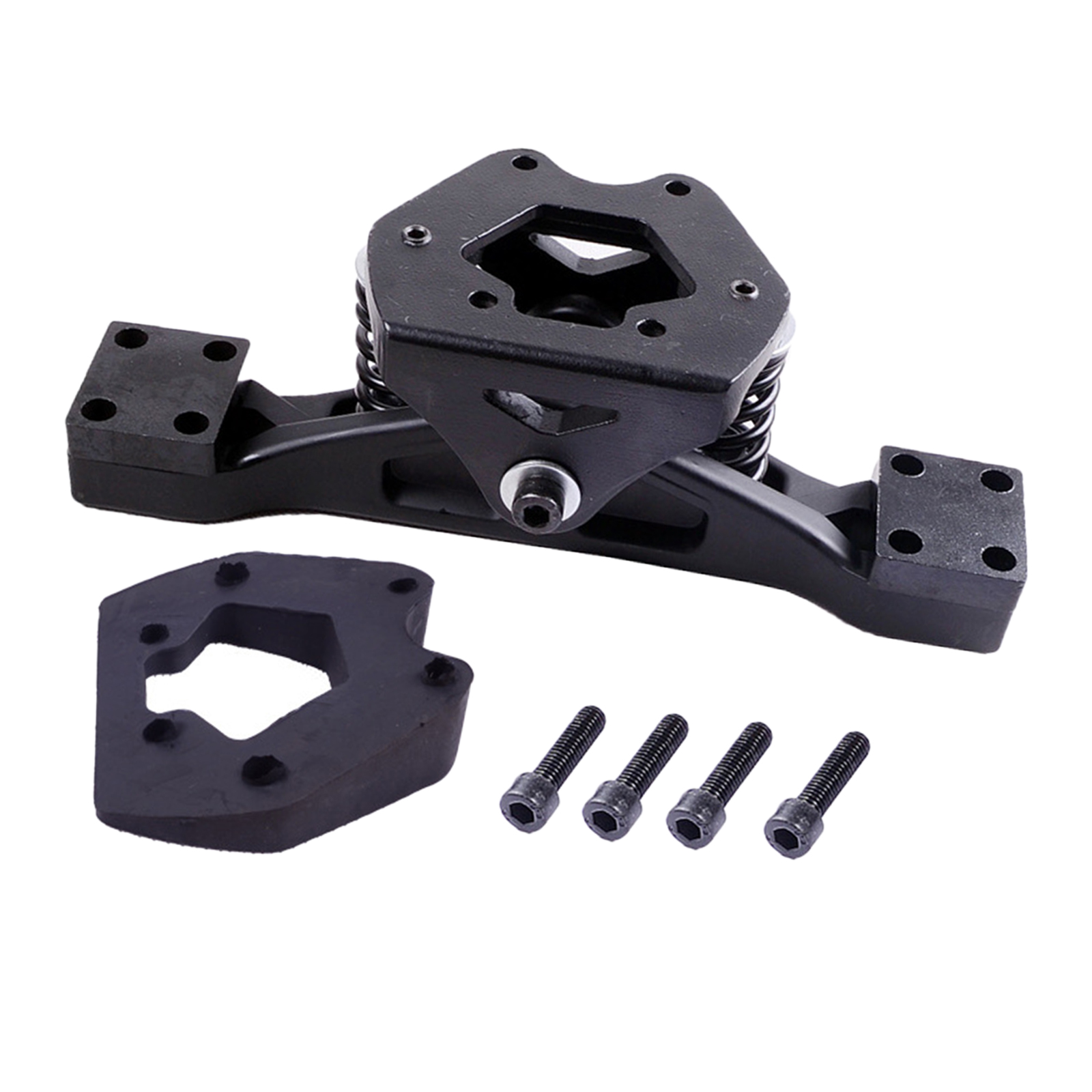 Black Off Road Skateboard Truck Hub Motor Wheel Mountainboard Accessories