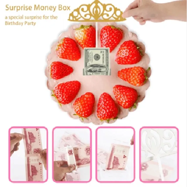 Funny Cake Money Box Money Pulling Cake Making Mold Cake ATM Box Mold with  20Pcs Plastic Bag | Walmart Canada
