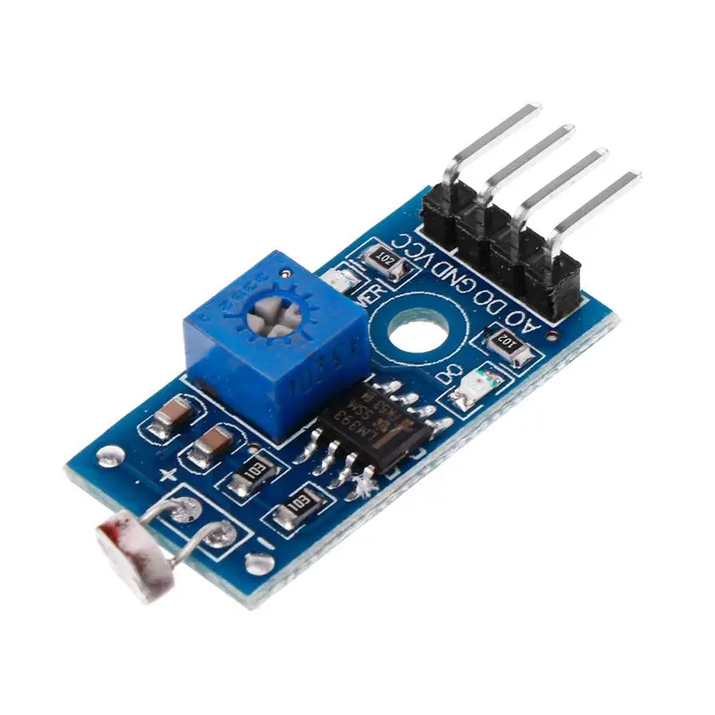 HaiMa Sensor De Intensidad De Luz Digital Módulo De Foto Resistencia Para Arduino-Azul 