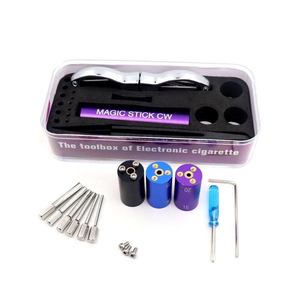 FATUBE DIY multifunctional tool kit tweezers wire shears pliers scissors winding bar hexagonal wrench backpack tool bag