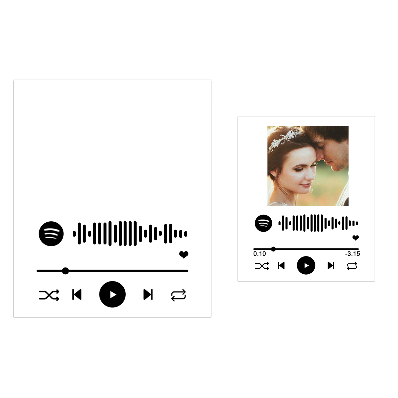 Personalised Custom Music Album Cover, Any Song, Any Artist - Print - Poster Acrylic Album Cover | Wide 8