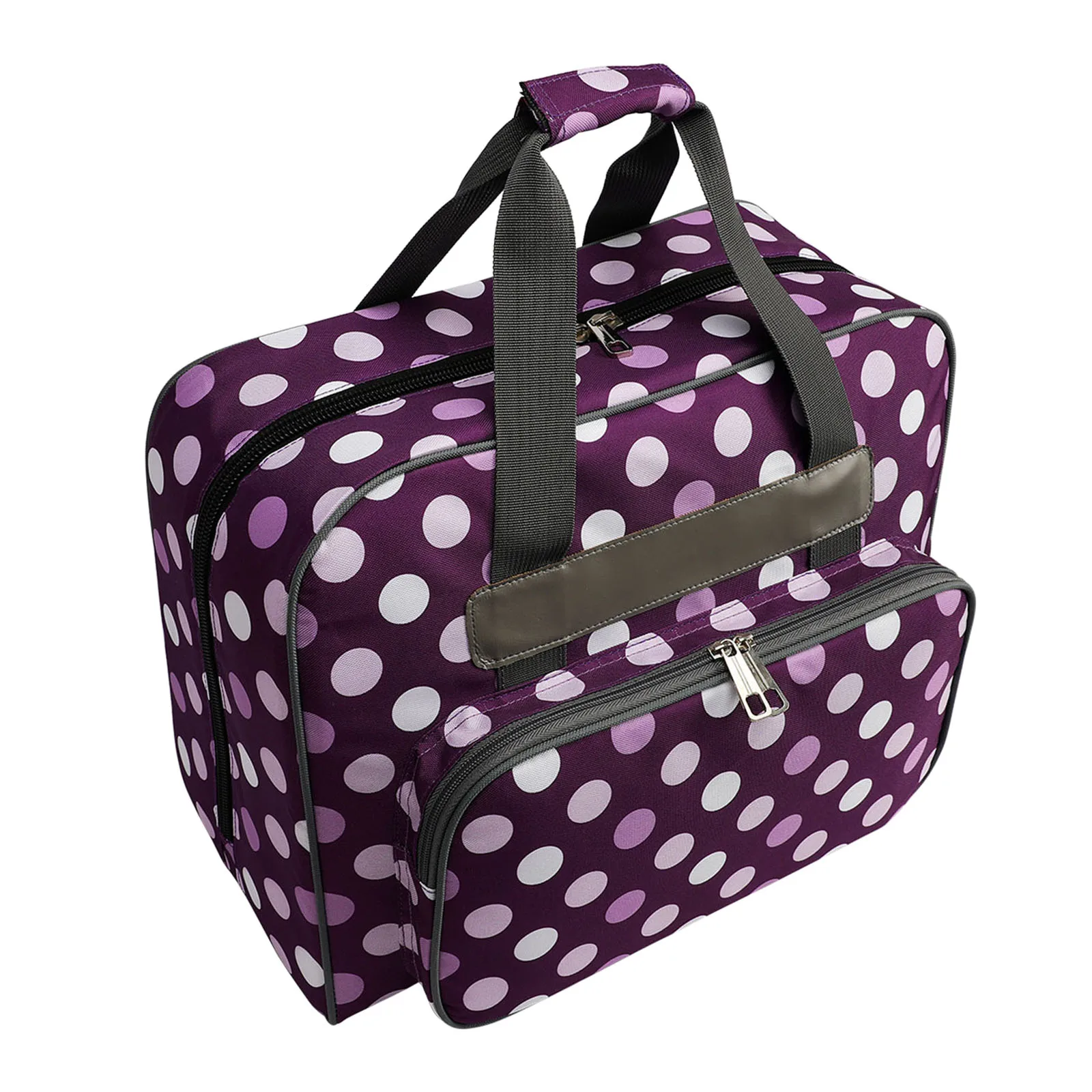 Sewing Machine Bag Large Capacity Dot Pattern Fashion Useful Storage Bags Oxford Cloth Home Use Tote Multi-functional