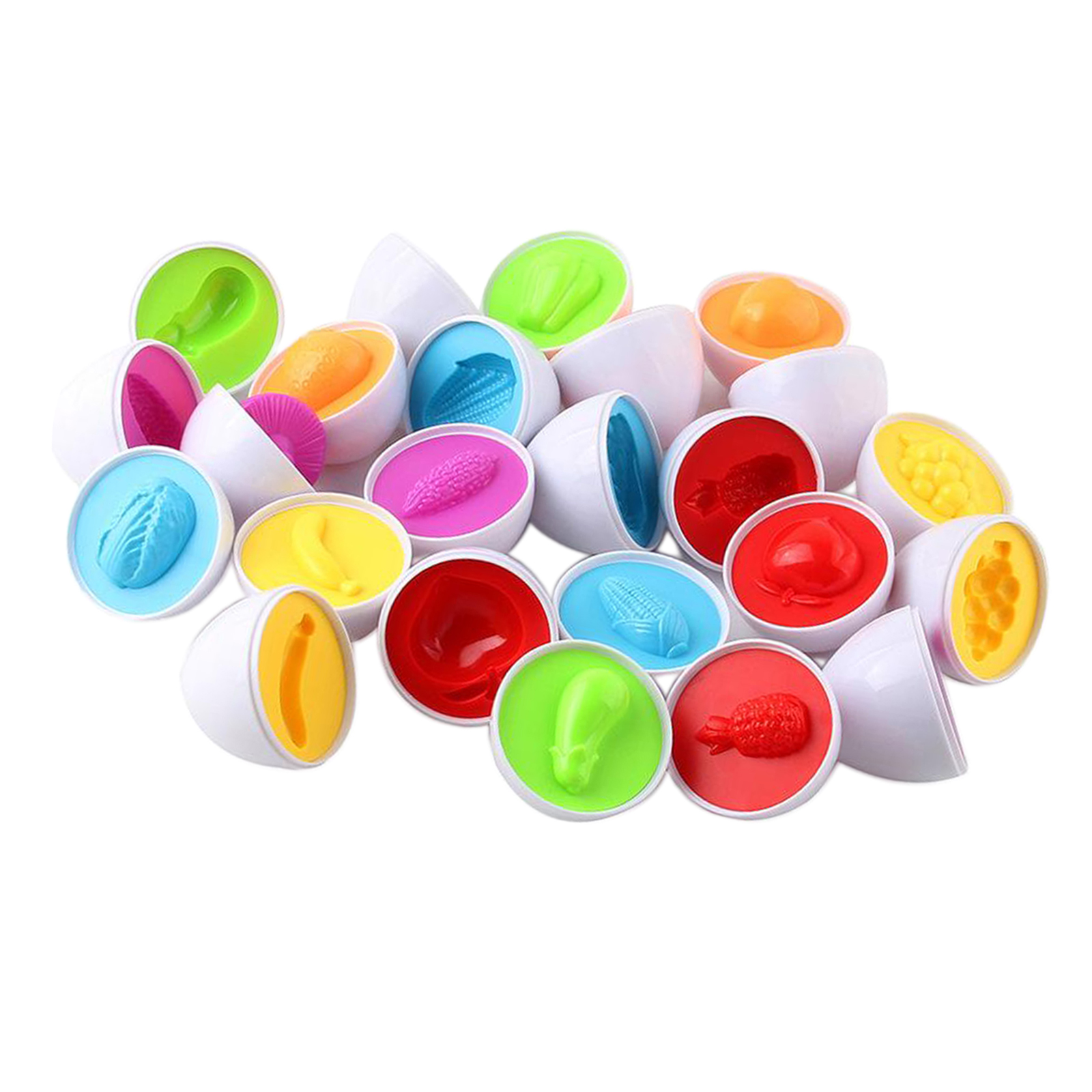 12pcs/set Matching Eggs Shape Sorting & Color Recoginition   Toys