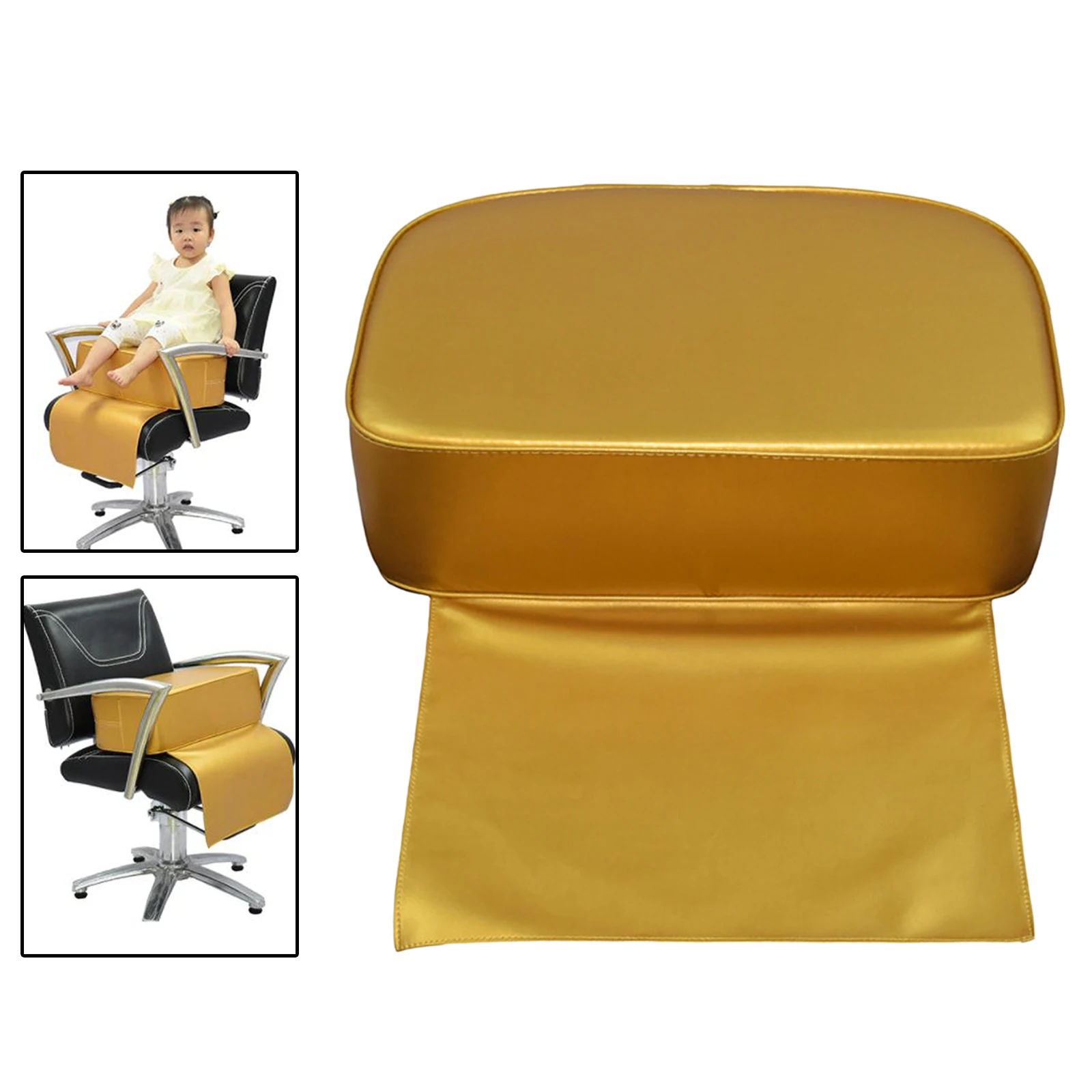 Salon Booster Seat Cushion for Child Hair Cutting, Cushion for Styling Chair, Barber Beauty Salon Spa Equipment