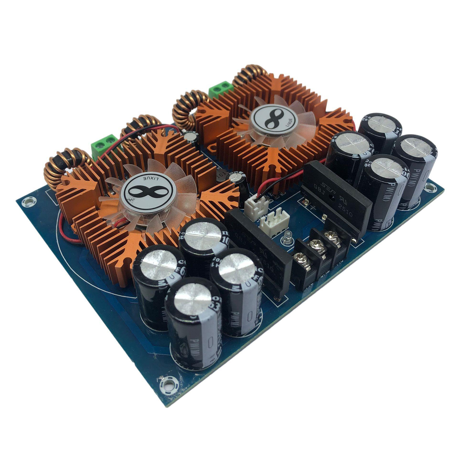 Digital Mono Amplifier Board Dual Chip 2x420W 24V Amplifier Board Module