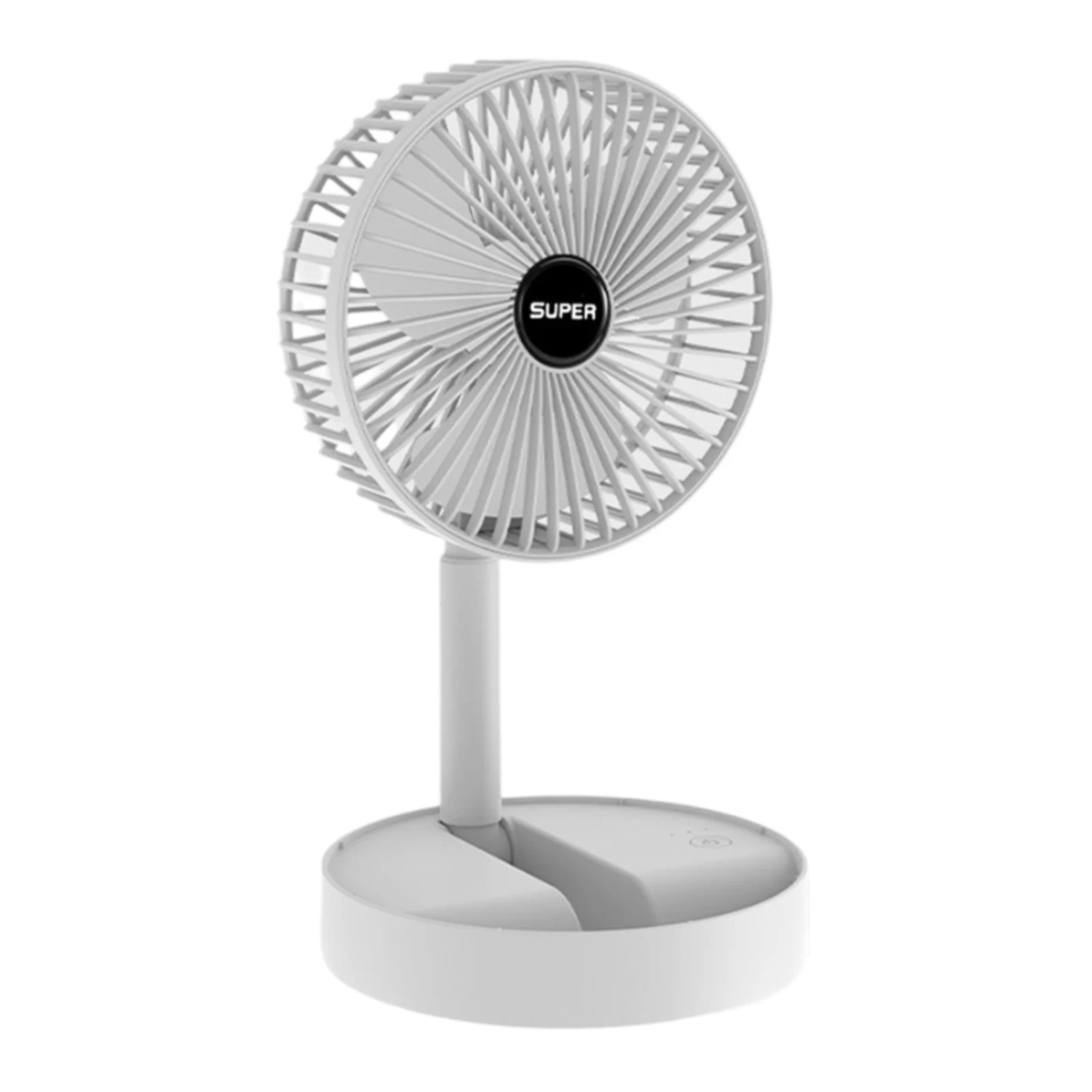 Mini USB Desk Fan with 3 Speeds, Strong  Whisper Quiet, 270 Adjustment, Portable Personal Fan for Desktop Office Table