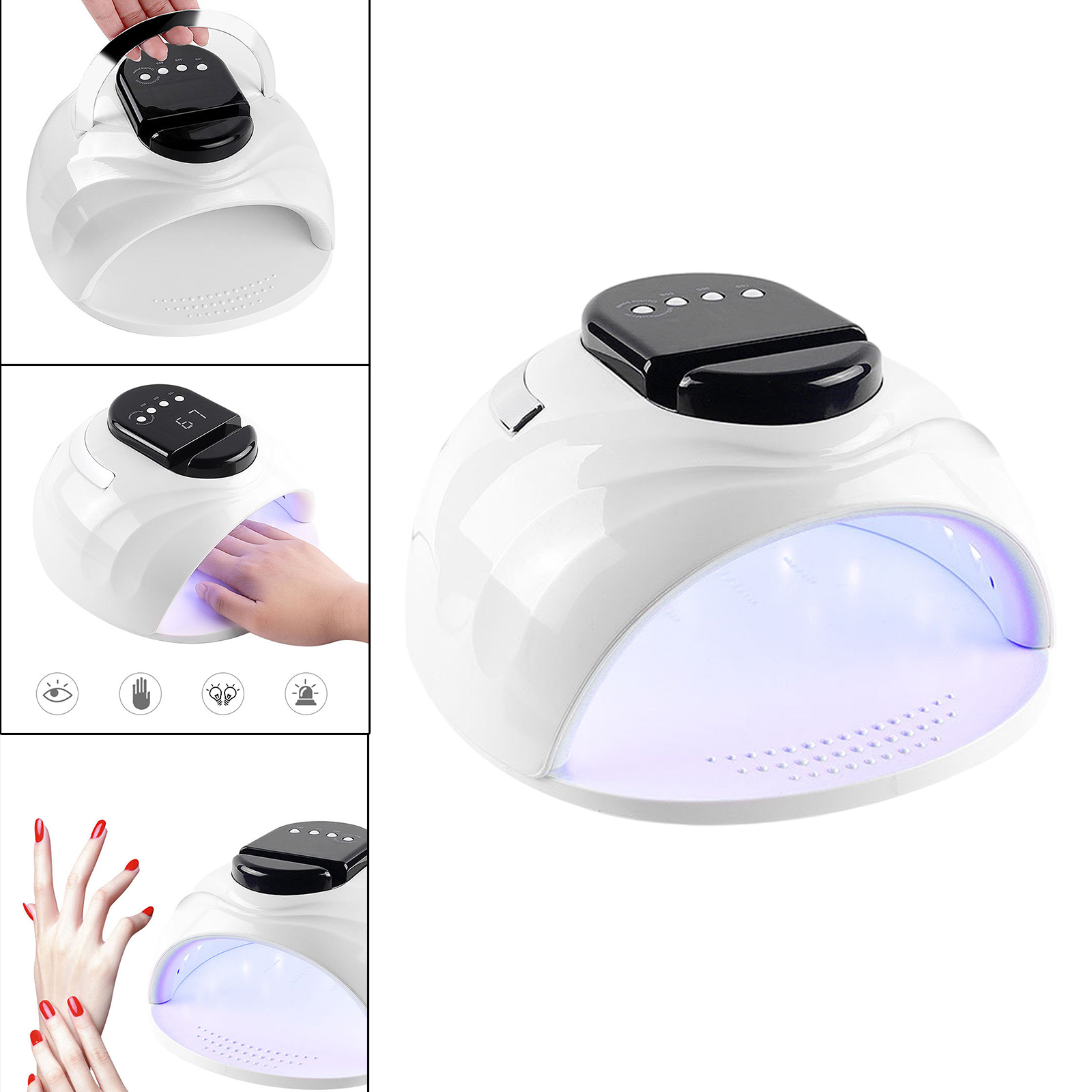 Nail Polish Dryer Nail Art Lamp Gel Acrylic Curing Light 10S/30S/60S for Home Salon Manicure Pedicure Automatic Sensor