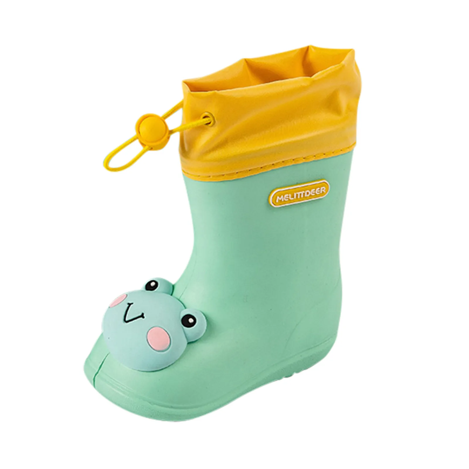 Toddler Infant Kids Baby Girls Boy PVC Cartoon Animals Rain Boots Shoes Galoshes 