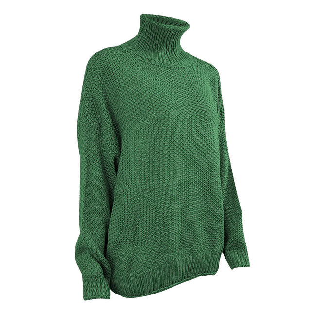 High Neck Long Sleeve Pullover | Long Sleeve Half Neck