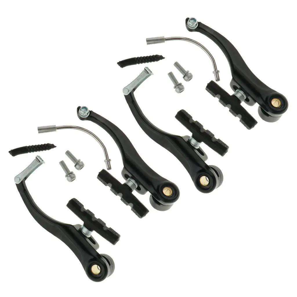 2pc Bikes V Brakes Bike Parts Front And Back with Platelets And