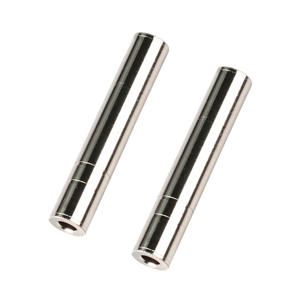 2 Pieces Durable Audio Cable Connector Jack Adapter For Cable Accessory