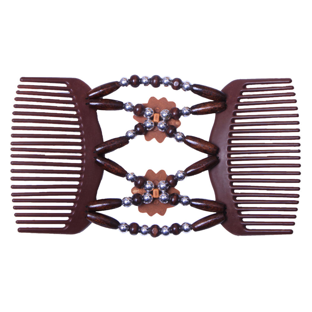 Beauty Thick Hair Double Clip Combs Bun Maker Hair Accessories for  Women Easy Updo Holds Long Short Hair