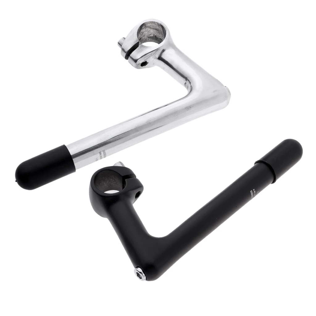 22.2×25.4mm Gooseneck Quill Stem Aluminum Alloy Bike Parts with Handlebar Clamp Threaded Tube Fixed Gear Road Folding Bicycles 22.2×25.4mm Gooseneck Quill Stem Aluminum Alloy Bike Parts with Handlebar Clamp Threaded Tube Fixed Gear Road Folding Bicycles