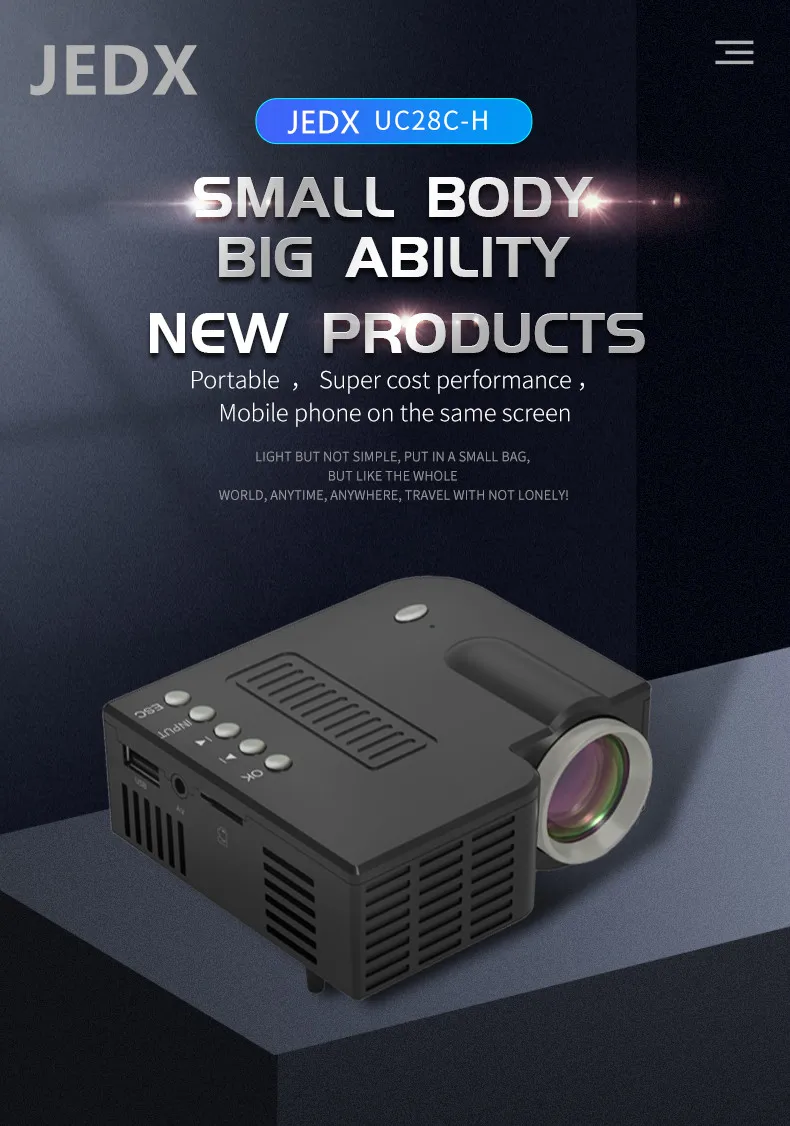 2 in 1 mobile phone projector